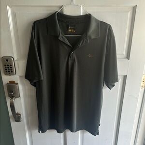 Tasso Elba Black Polo Shirt with Classic Design